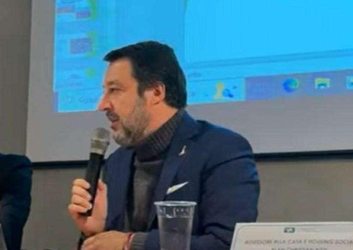 Salvini: "Olimpiadi 2026, apertura al Meazza. Conto che il dibattito sugli stadi finisca"