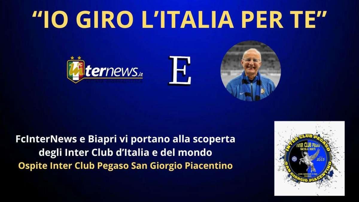 Rivivi la diretta! "IO GIRO L'ITALIA PER TE", ospite INTER CLUB PEGASO. Verso INTER-CAGLIARI: le ULTIME