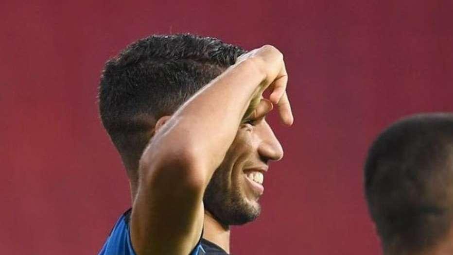 Hakimi festeggia vittoria e prima rete nerazzurra "con la banda"