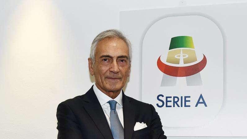 Gravina: "Un plauso al comunicato dell'Inter. L'abbraccio tra Icardi e Koulibaly è un'immagine straordinaria"
