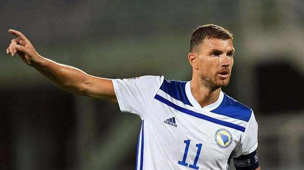 InterNazionali - Dzeko capitano della Bosnia: in campo dal 1' contro la Georgia 