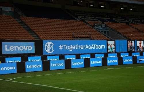 L'Inter riabbraccia San Siro: contro il Torino torna il Social Wall