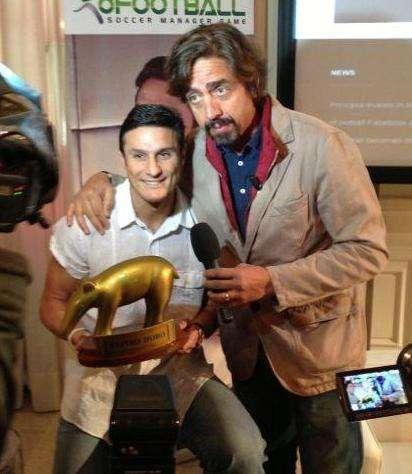 FOTO FcIN - C'è un Tapiro d'oro anche per Zanetti 
