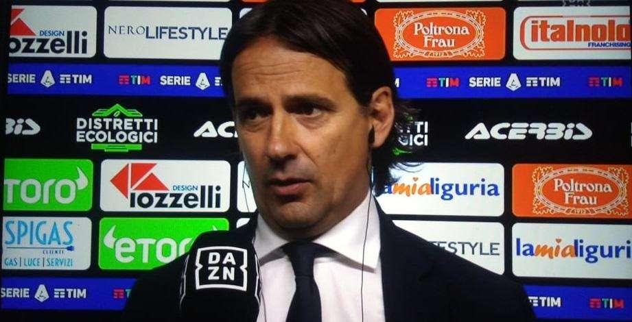 Inzaghi a DAZN: "Ecco cosa avevo detto ieri a Brozovic. Bastoni? Credo solo crampi, valuteremo per il derby"