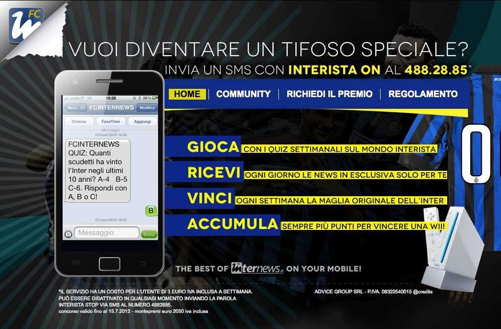 MyFan Mobile, per seguire l'Inter anche in vacanza