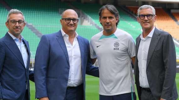 Hisense, il CEO Di Pietro ha incontrato Inzaghi, Antonello e Danovaro prima della rifinitura 