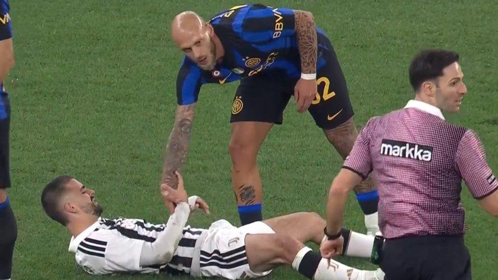 LIVE - Juventus-Inter 0-1 - Squadre negli spogliatoi, decide per ora Dimarco