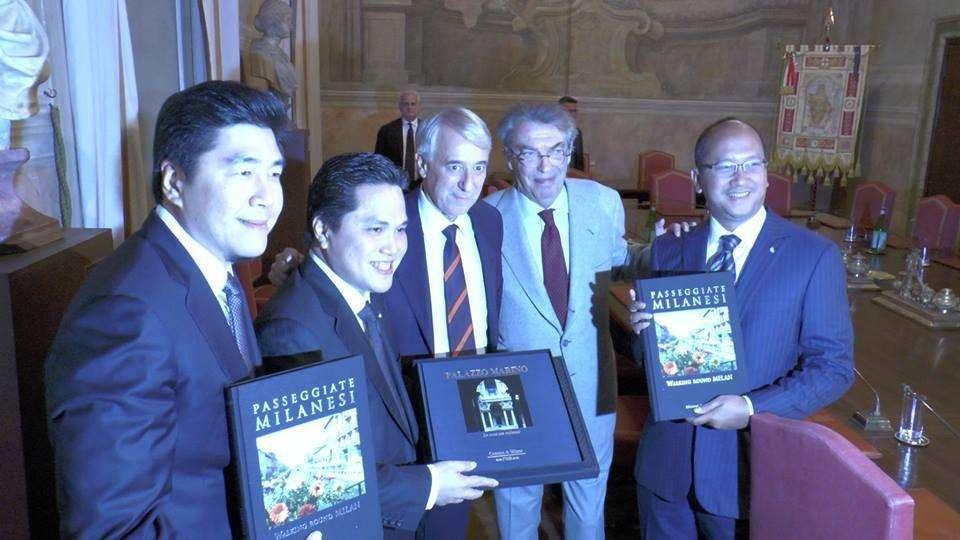 Pisapia: "Felice di Thohir, ci aiuterà in molte cose"