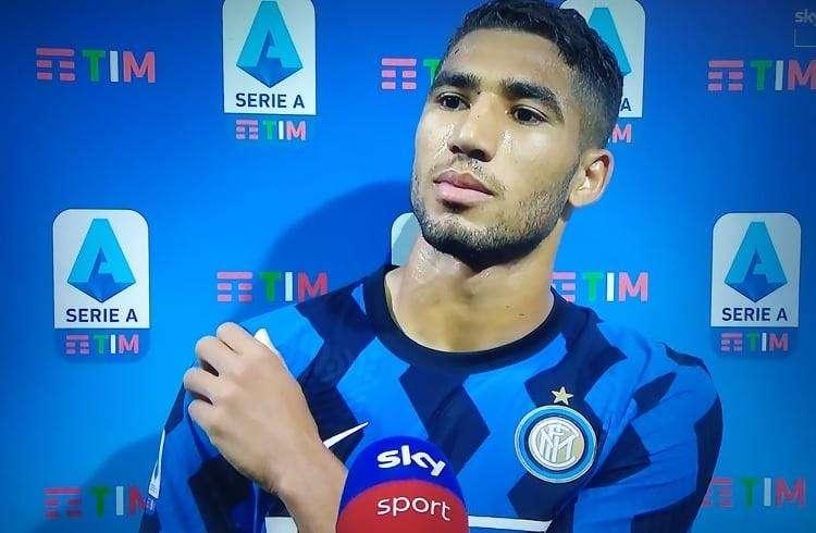 Hakimi al 90': "Mi sto adattando bene, sono felice. Scudetto? C'è la rosa per farcela"
