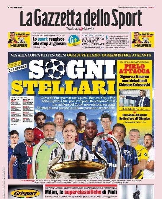 Prima GdS - Sogni stellari, via alla Coppa dei fenomeni: domani l'Inter 