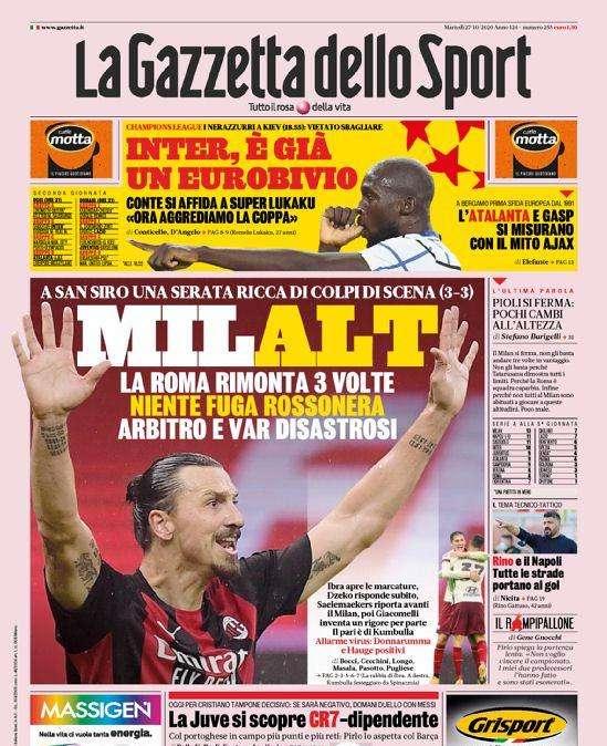 Prima GdS - Inter, è già eurobivio: vietato sbagliare a Kiev. Conte si affida a super Lukaku 