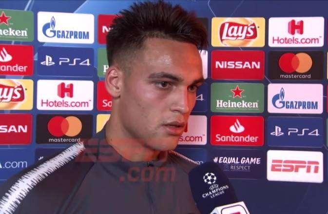 Lautaro: "Ora voltiamo pagina. Non è stato facile entrare sull'1-0"