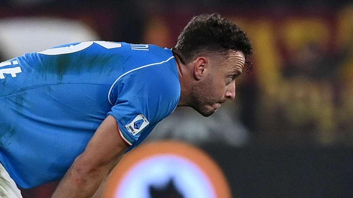 Napoli, risentimento all'adduttore destro per Rrahmani: sarà da valutare per l'Inter 
