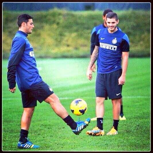 FOTO - Icardi saluta Zanetti: "Capitano unico. Eterno"