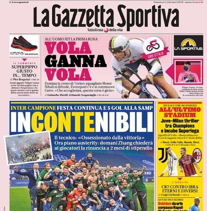 Prima pagina GdS - inCONTEnibili