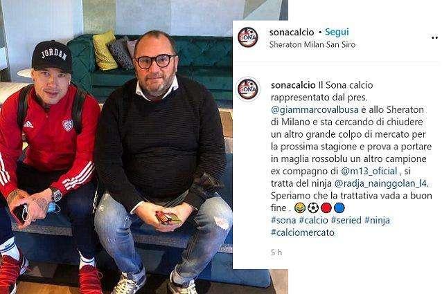 Dopo Maicon, il Sona stuzzica ancora i tifosi: "Colpo Nainggolan in arrivo?"