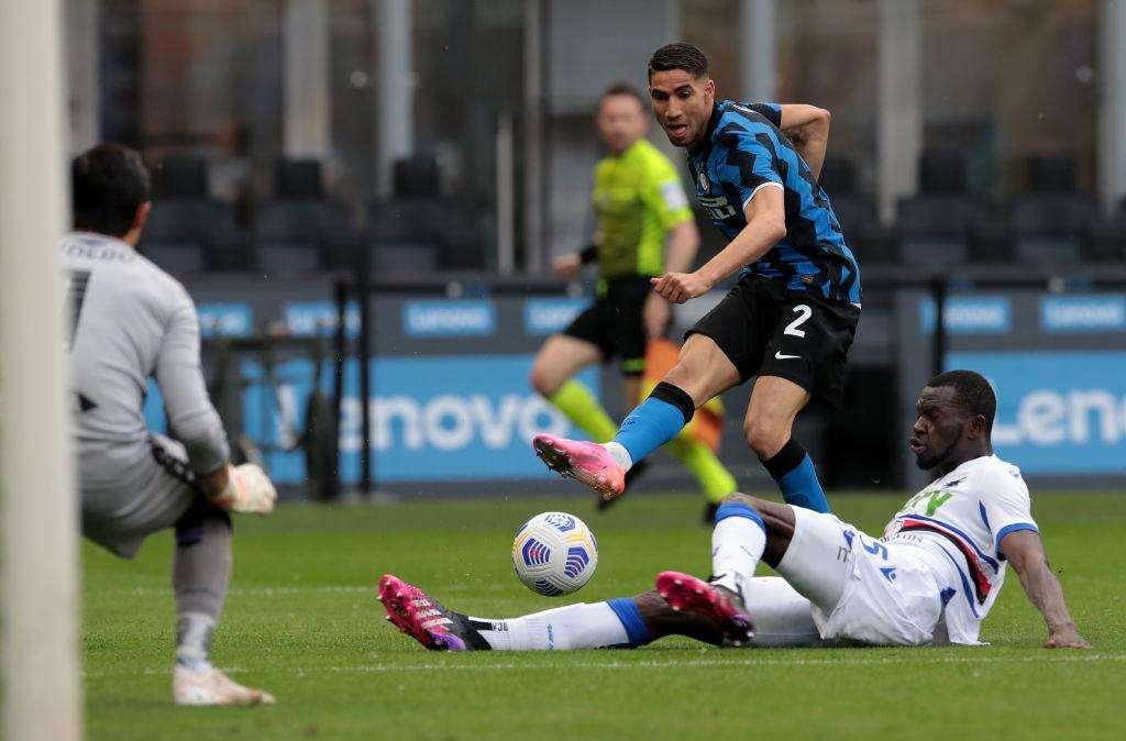 Pagelle TS - Hakimi straripante, Vecino con grande voglia