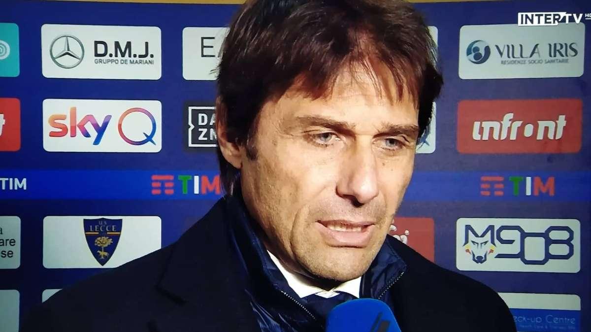 Conte a InterTV: "Oggi come a Firenze: queste partite vanno vinte. Che ci sia d'insegnamento"