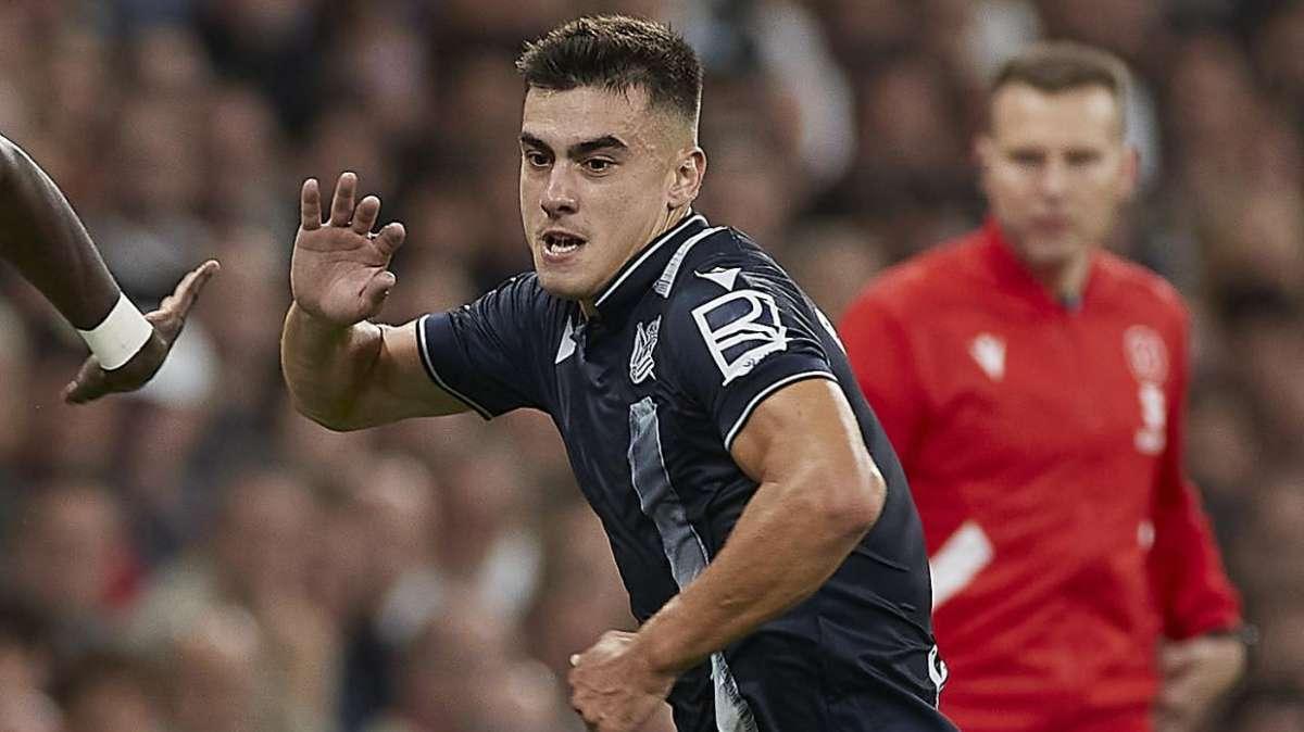 Real Sociedad, esami per Barrenetxea: distorsione alla caviglia destra. Sarà da valutare per il match contro l'Inter 