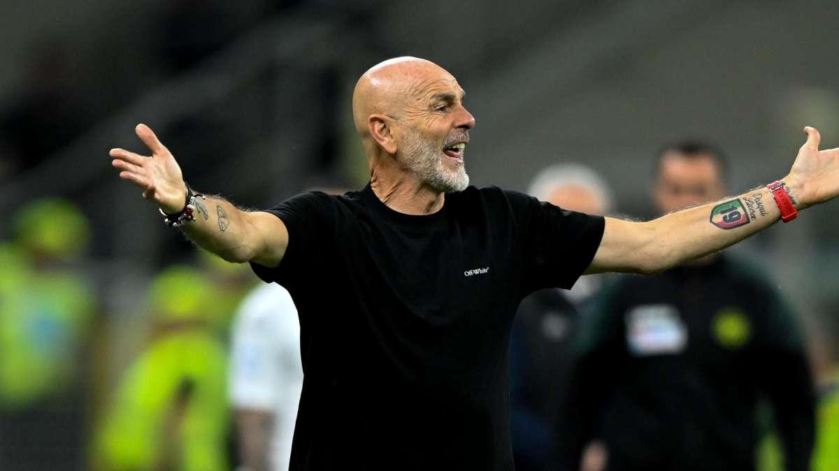 Pioli a SM: "L'Inter fino a gol non era mai entrata in area. Partita più positiva per noi anche se non siamo riusciti a segnare"