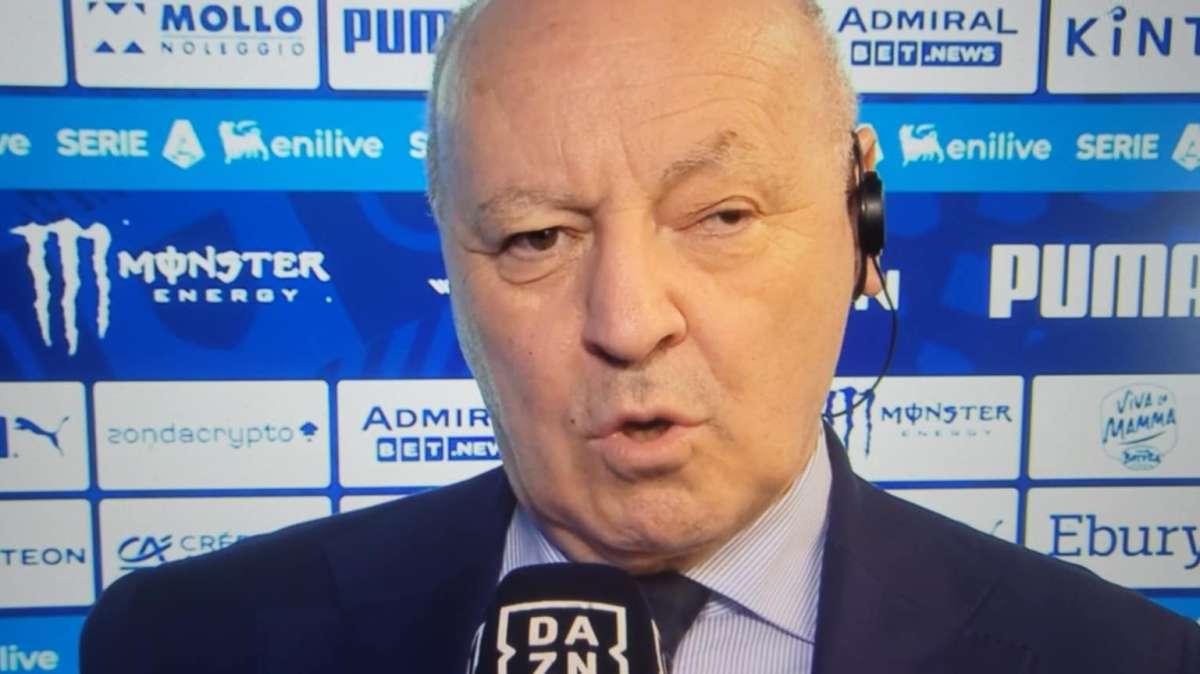 Marotta: "Ecco il regalo che vogliamo fare a Inzaghi. Meglio giocare prima o dopo? La difficoltà è un'altra"