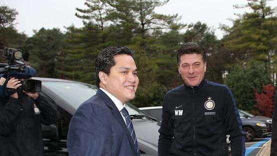 Thohir, per ora nessun colloquio con Mazzarri