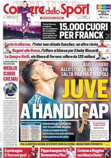 Prima CdS - Conte in allarme, l'Inter non chiude Sanchez: un altro rinvio