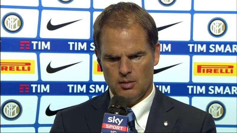 De Boer: "Candreva, gol bellissimo. Brutto primo tempo, ma la ripresa..."