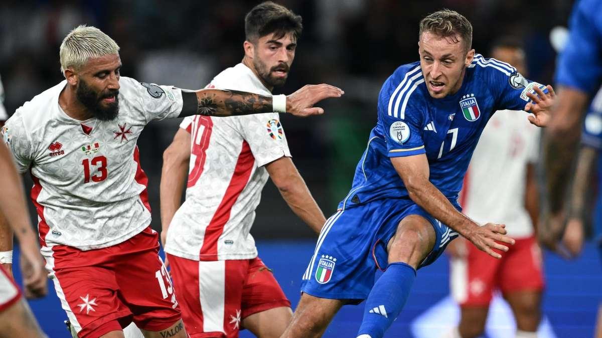 Corsera - L'Italia vince: Barella impreciso e statico, Frattesi conferma le sue qualità di incursore e cecchino