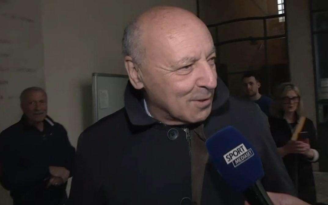 Marotta: "Daremo filo da torcere al City con orgoglio. Mai facile con un'italiana? Guardiola dice bene"