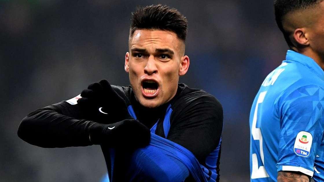 Lautaro, solo una rete negli ultimi 10': quella al Napoli nel dicembre 2018