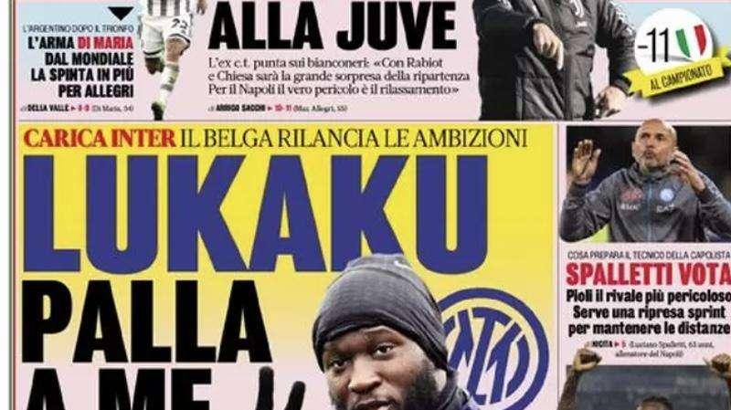 Prima GdS - Lukaku, palla a me