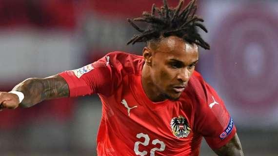Slovenia-Austria, ufficiale: Valentino Lazaro parte dal 1', in posizione di ala destra