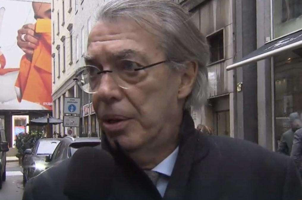 Moratti: "Mi dispiace per Zhang, non do giudizi su Conte. Inzaghi in pole? Lascio scegliere il club"