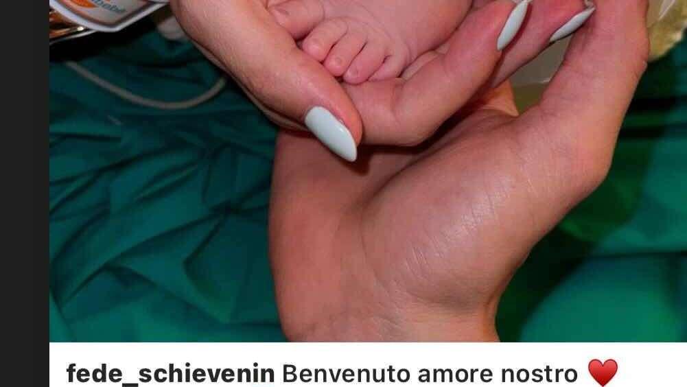 Barella e Schievenin ancora genitori: è nato Romeo, il primo maschietto del centrocampista 