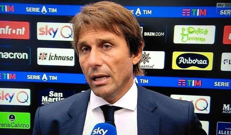 Conte: "Passo avanti nella mentalità, Sensi straordinario. Mercato chiuso a meno di sorprese". E su Icardi sorride