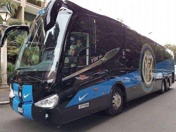 FOTO - L'Inter è a Roma: inizia il ritiro verso la Lazio