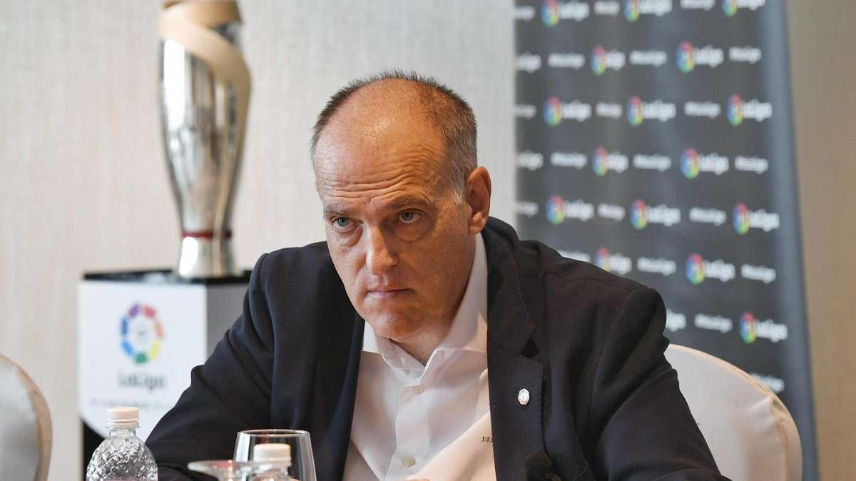 Tebas: "Superlega progetto impossibile. I club hanno bisogno di campionati e Champions"