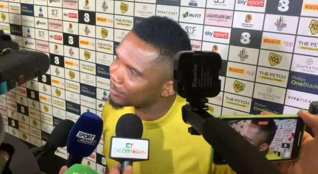 VIDEO - Eto'o garantisce per Onana: "Per me è il miglior portiere al mondo. Spero possa dare tanto all'Inter"