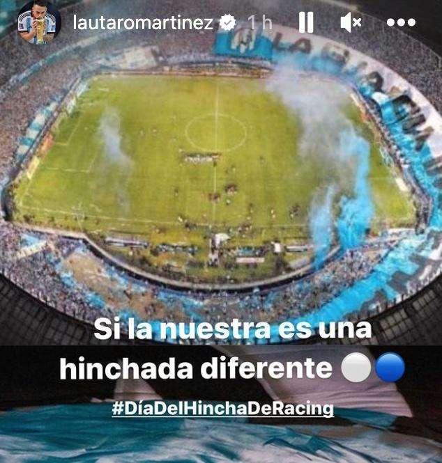 E' il 'Día del Hincha' in casa Racing, festeggia anche Lautaro: "La nostra è una tifoseria differente" 