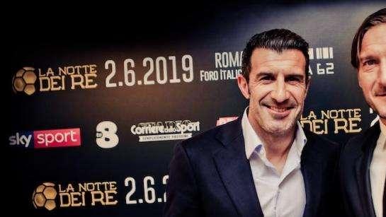 'Notte dei Re', Figo sfida Totti: nella squadra del portoghese anche Materazzi, Crespo e Roberto Carlos