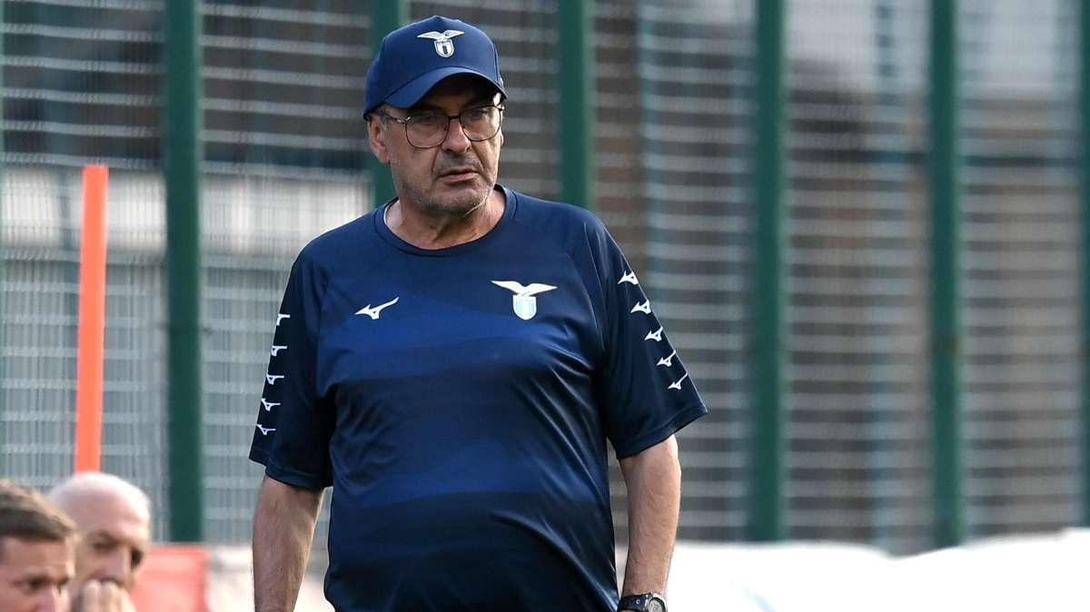 Lazio, Sarri sul calendario: "Non ho sospetti, ho dei numeri. Al 99,82% non è casuale"