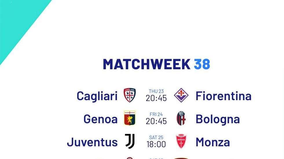 UFFICIALE - Comunicati gli orari della 38esima giornata di Serie A: data e ora di Hellas Verona-Inter