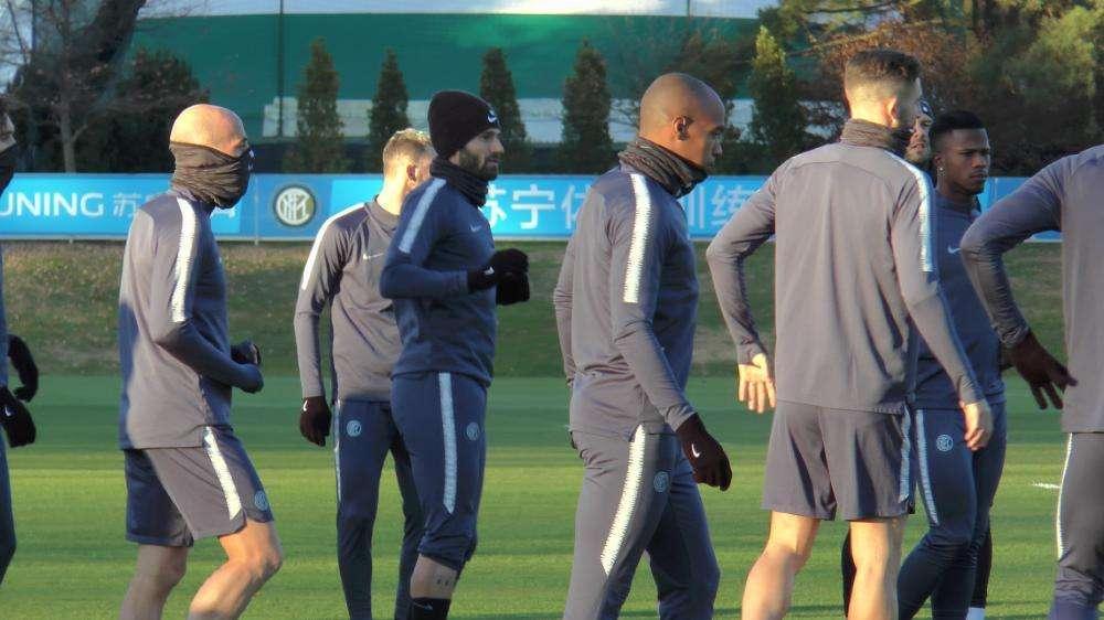 Seduta mattutina, tanta palestra ed esercizi specifici