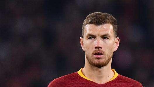Dzeko: "Inter? Sono ancora della Roma, vediamo che succede"