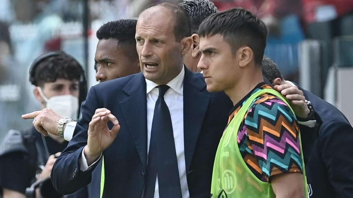 Dybala-Roma, Allegri approva: "E' la squadra giusta per lui, poi c'è Mourinho"