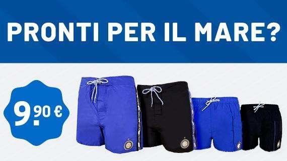 Pronti per il mare? La linea estiva dell’Inter a 9,90 euro sullo store
