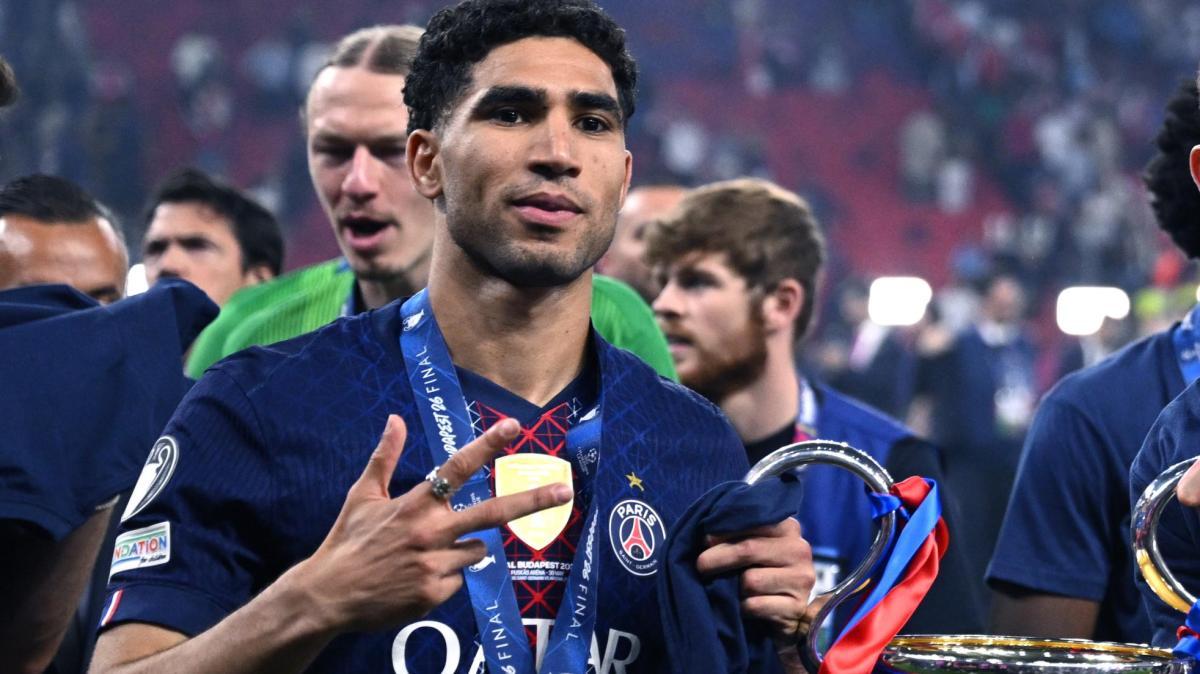 Champions, Hakimi aggancia Eto'o per numero di presenze 'africane'