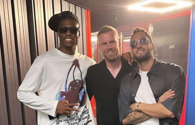 FOTO - 50cent a Milano, anche i giocatori dell'Inter al concerto