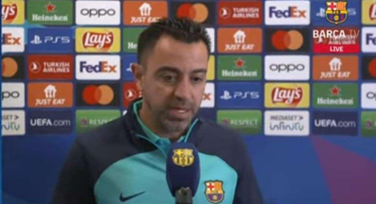 Xavi a BarçaTV: "L'Inter è un avversario molto forte, ma dopo il Bayern vogliamo i tre punti"